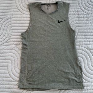 Gray Nike Tank Top